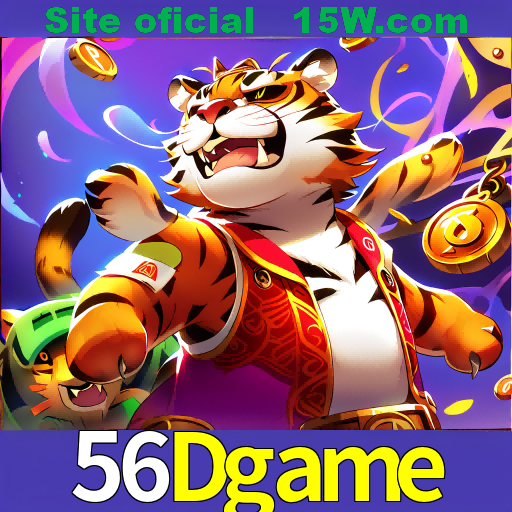 Imagem promocional da 56Dgame mostrando a plataforma e suas vantagens